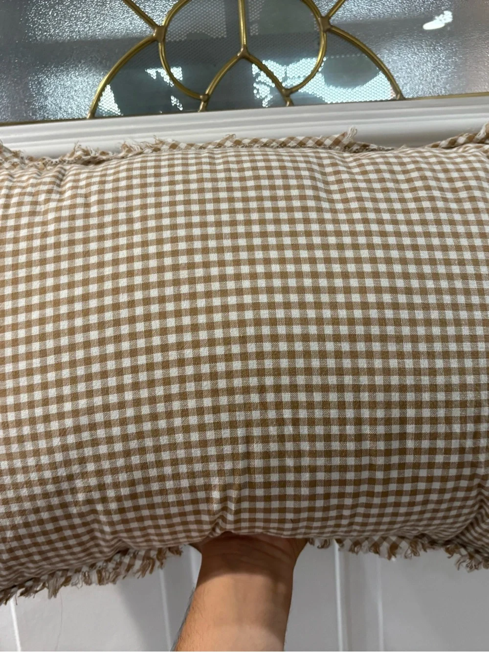 Threshold oblong gingham